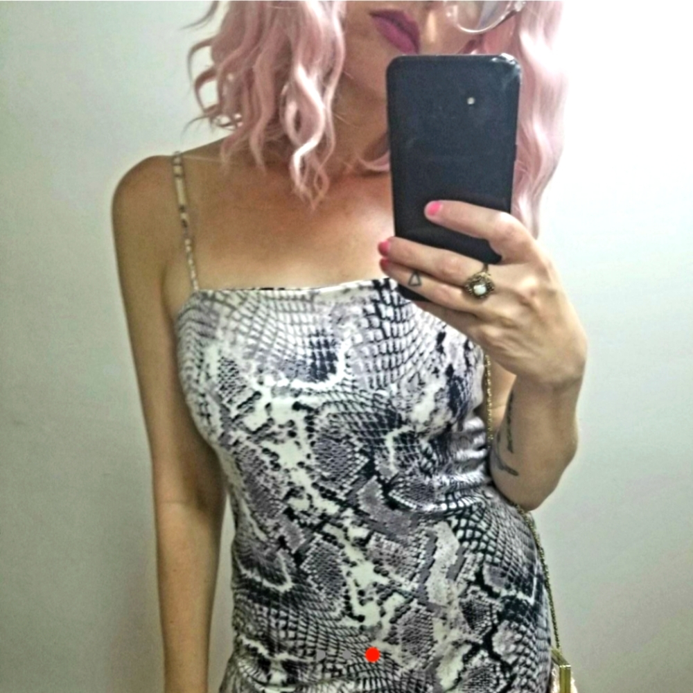 Snakeskin Mini Dress - Picture 3 of 3